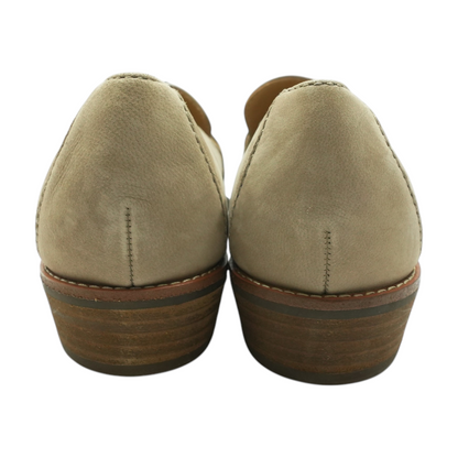 Beige Slip-On Flats