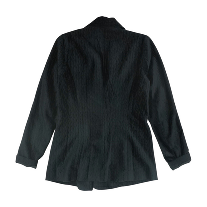 Black Solid Blazer