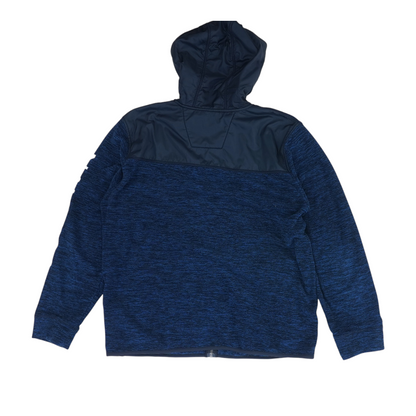 Blue Color Block Jacket