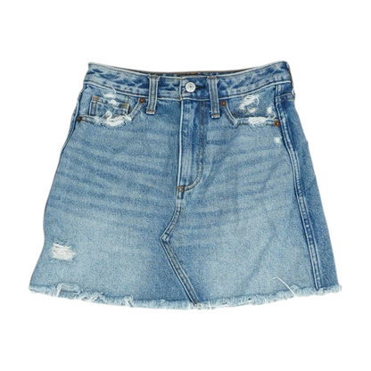 Blue Mini Skirt