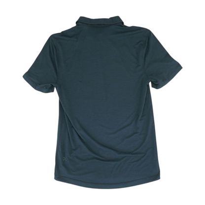 Navy Solid Short Sleeve Polo