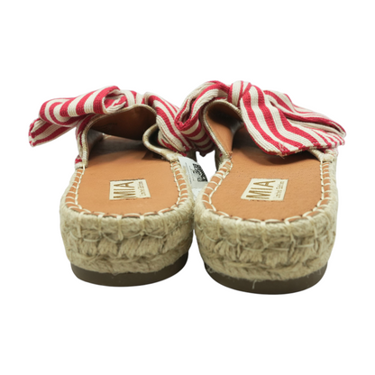 Red Flat Sandals