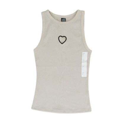 Beige Tank Knit Top