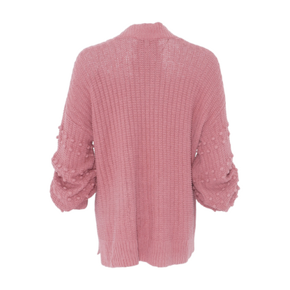 Pink Cardigan Sweater