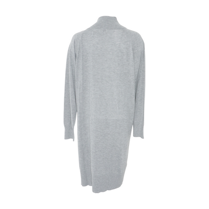 Gray Plus Cardigan Sweater