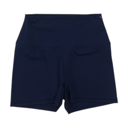 Navy Solid Active Shorts