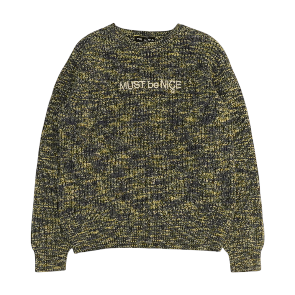 Multi Abstract Pullover Sweater