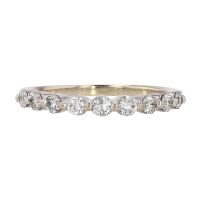 1/3 ctw 14K White Gold Diamond Band Ring