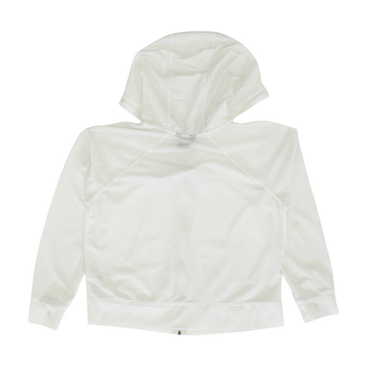 Hover White Polka Dot Active Jacket
