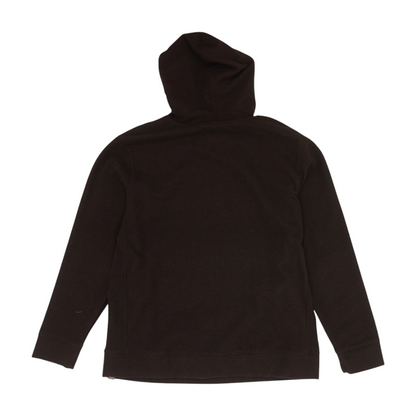 Burgundy Solid Hoodie Pullover