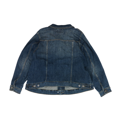 Blue Plus Solid Denim Jacket