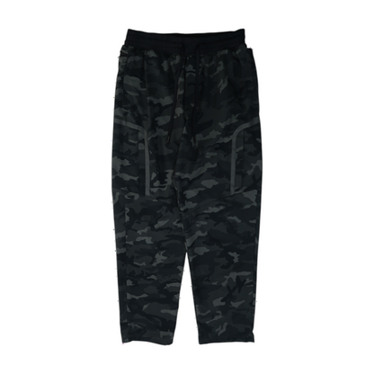 Black Camo Regular Pants