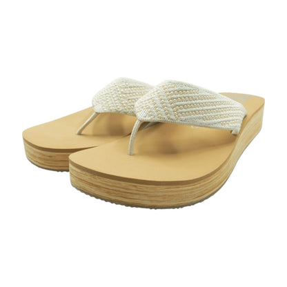 Silver Wedged Sandals