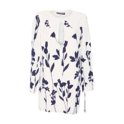 Ivory Floral Cardigan