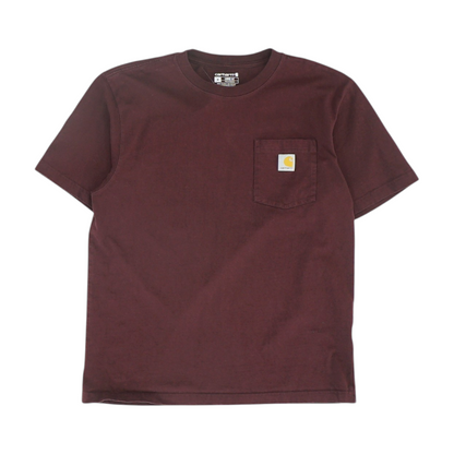 Maroon Solid T-Shirt