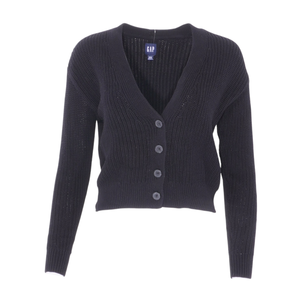 Black Cardigan Sweater