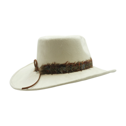 Ivory Western Hat