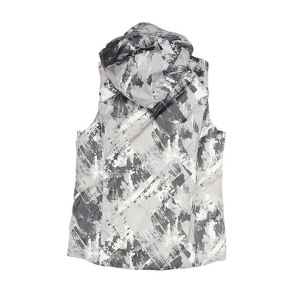 Gray Graphic Puffer Vest