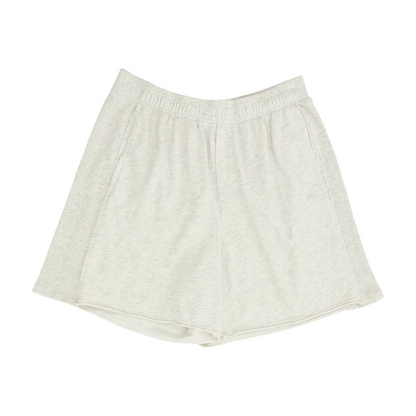 Gray Solid Active Shorts