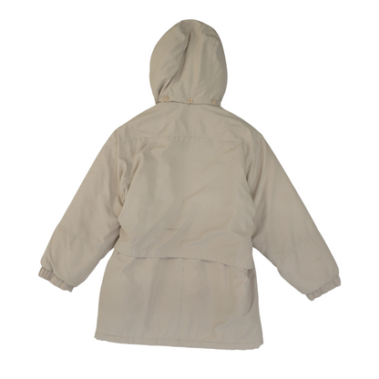 Beige Solid Coat