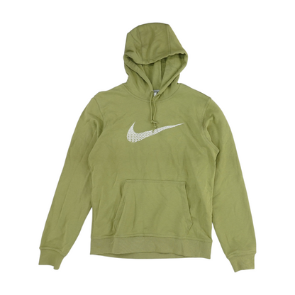 Green Solid Hoodie Pullover