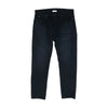 Black Regular Cotton Jeans