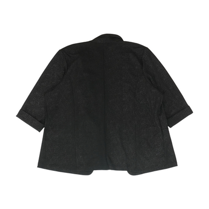 Black Plus Solid Blazer