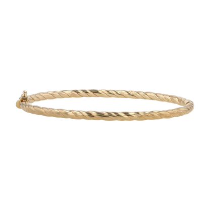 14K Yellow Gold Bangle Bracelet