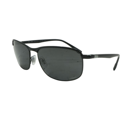 Black Chromance Oval Sunglasses