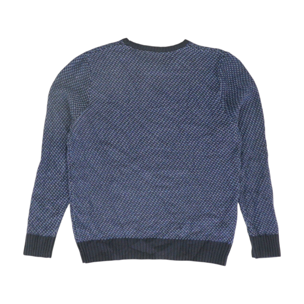 Nordstrom Blue Abstract Pullover Sweater – Image 2