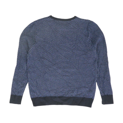 Nordstrom Blue Abstract Pullover Sweater – Image 2