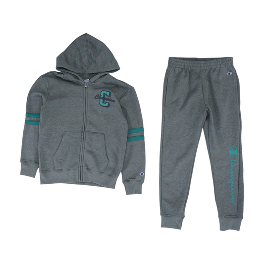 Gray Long Sleeve Set