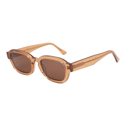Brown #01 Square Sunglasses