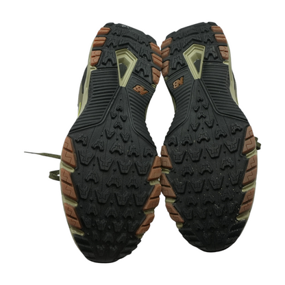 Olive Low-Top Athletic Shoes