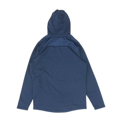 Navy Solid Hoodie Pullover