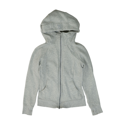 Gray Solid Active Jacket