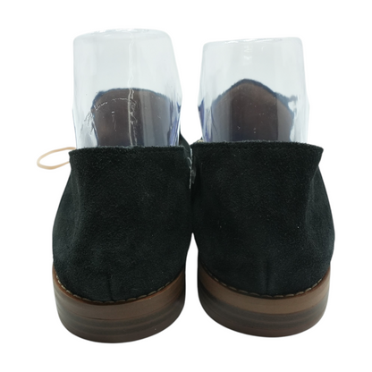 Black Slip-On Flats