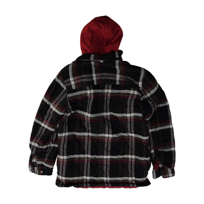 Black Tall Plaid Jacket