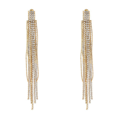 Gold Tone Adhara Drop Earrings