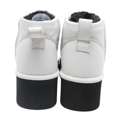 White Ankle Boots