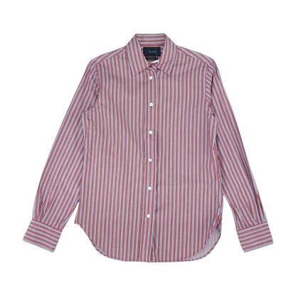 Red Striped Button Down