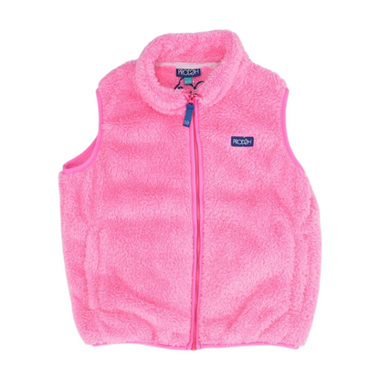 Pink Casual Vest