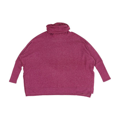 Magenta Cowl Neck Sweater