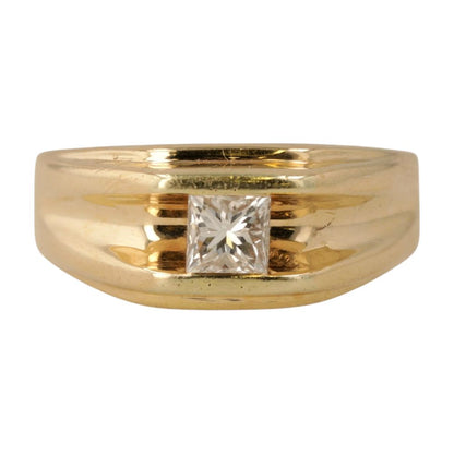 .50 ct 14K Gold Square Channel Set Diamond Band