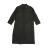 London Fog Vintage Black Solid Trench Coat – Image 1