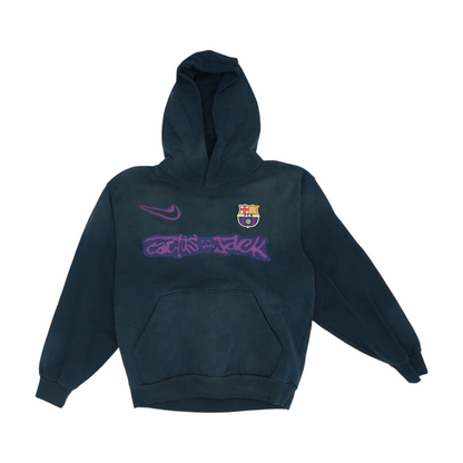 Black Graphic Hoodie Pullover