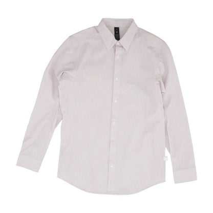 Pink Striped Long Sleeve Button Down