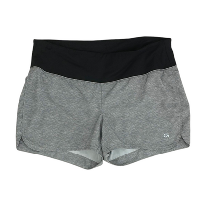 Gray Color Block Active Shorts
