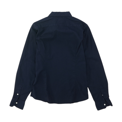 Navy Button Down