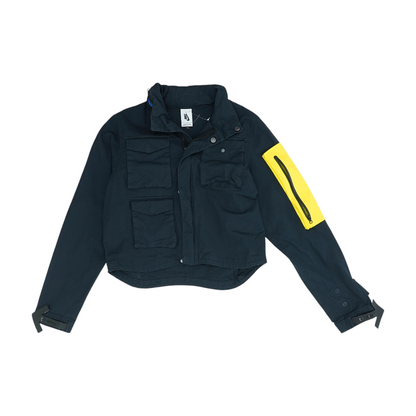 Navy Solid Jacket
